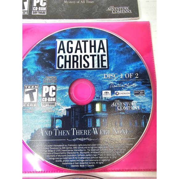Agatha Christie PC Game Lot: Murder On The Orient Express & And Then There Were - Picture 4 of 8